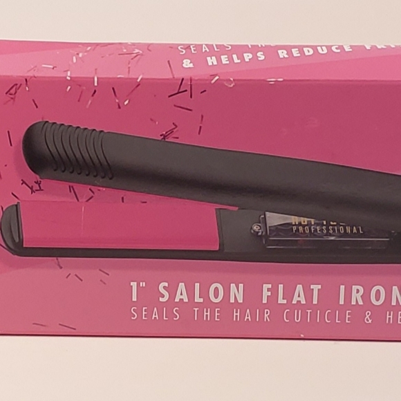 hot tools 1 salon flat iron pink ceramic